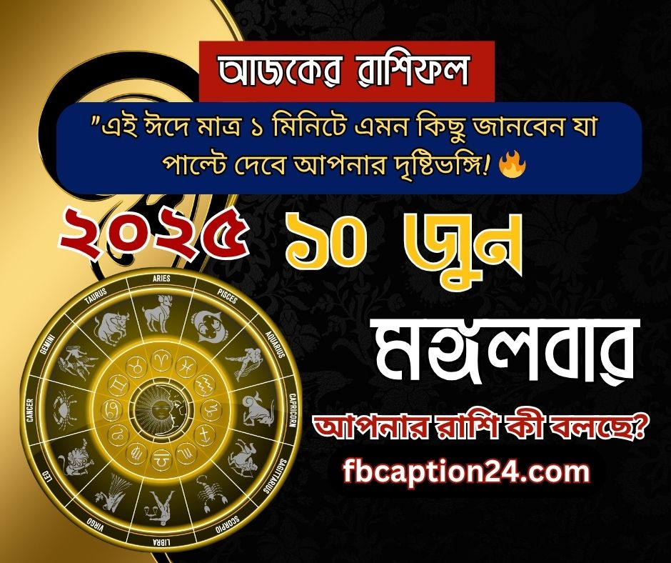 আজকের বাংলা রাশিফল 10 মার্চ ২০২৫ – Love, Career & Health